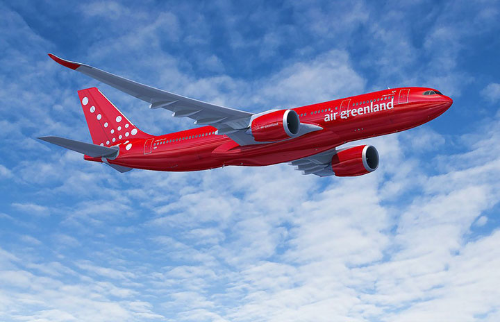 グリーンランド航空、A330neo発注　短胴型A330-800