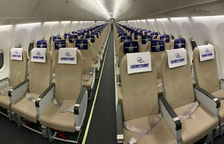 LUXURY FLIGHT JET登場　「ささやかだが実現できた」羽田のフライトシミュレーター施設、スカイマークとコラボ