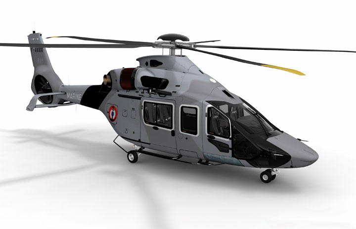 仏海軍、最新ヘリH160を2機追加導入　捜索救難救助用
