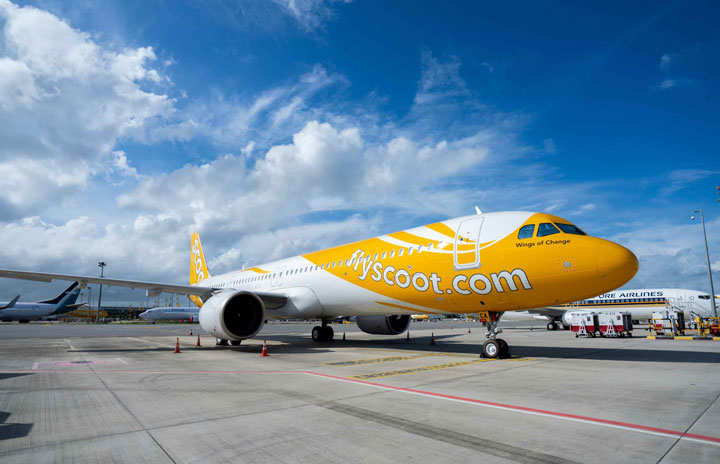 【匿名配送】スクート航空グッズ５点セット スクート、A321neo初導入 BOCからリース