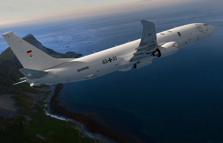 Boeing orders five P-8s for the German Navy for the first time in 2012 thumbnail