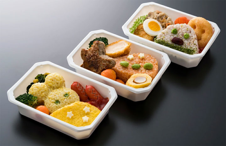 ANA、通販で子供向け「デコ弁」機内食