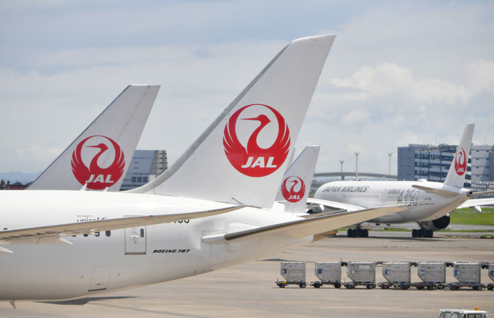 JAL、7月の国内線利用率48.6％　国際線23.4％