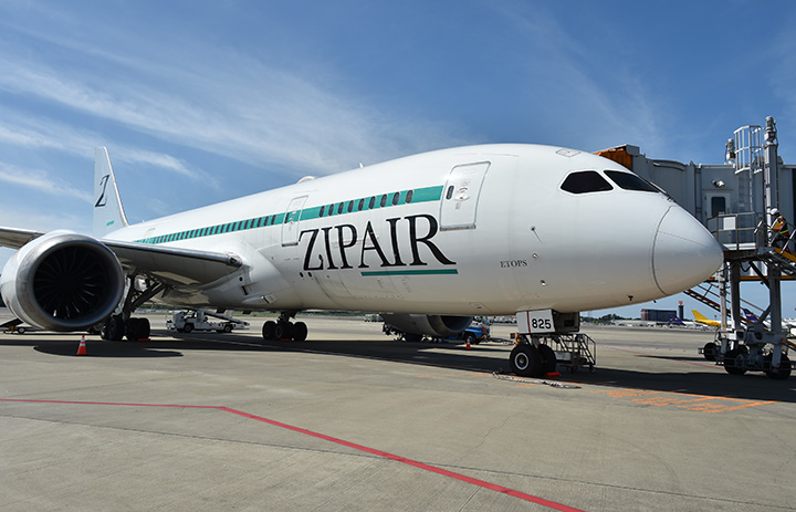 ZIPAIR、冬ダイヤにも台北就航へ　行政手続き難航で開設延期