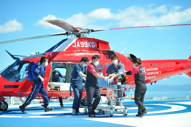 鹿児島 米盛病院 クラファンで民間救急ヘリの支援募集中 全国唯一のドクヘリ補完