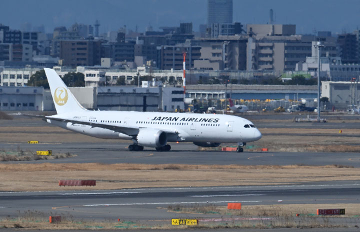 金の鶴丸ロゴ、787で復活　JALが期間限定運航へ thumbnail