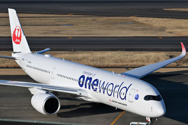 JAL、ワンワールド塗装A350就航 391席仕様 JAL、ワンワールド塗装A350就航 391席仕様