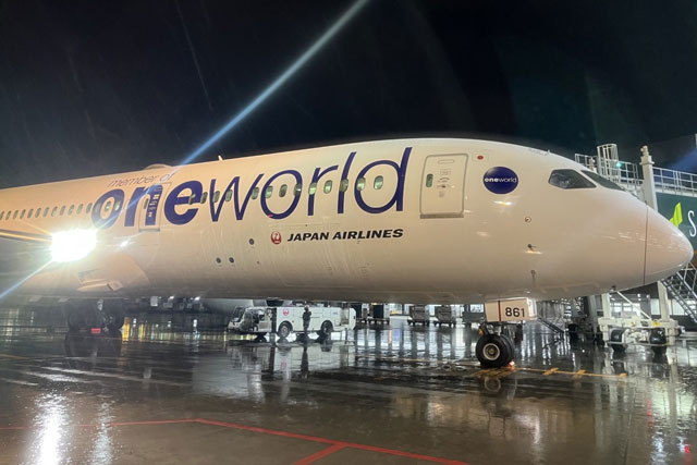 JAL 787-9 oneworld 日本航空 ワンワールド JA861J