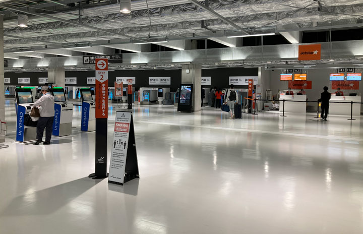 ジェットスター・ジャパン、成田新チェックインカウンター運用開始 3