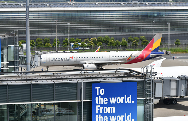 ラストレア 韓国アシアナ航空 119 first in last out CA レア 韓国アシアナ航空 119 first in last out CA