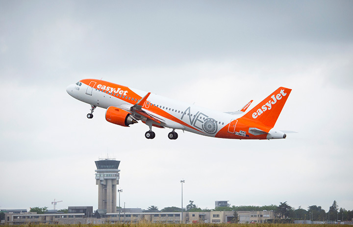 イージージェット、A320neoファミリー追加発注 最大257機、A319更新