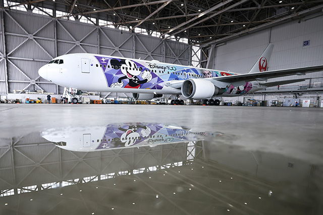 同梱不可】 JAL 日本航空 特別塗装機 DREAM EXPRESS Disney100 搭乗証明ステッカー シール スティッチ ディズニー  ドリームエクスプレス