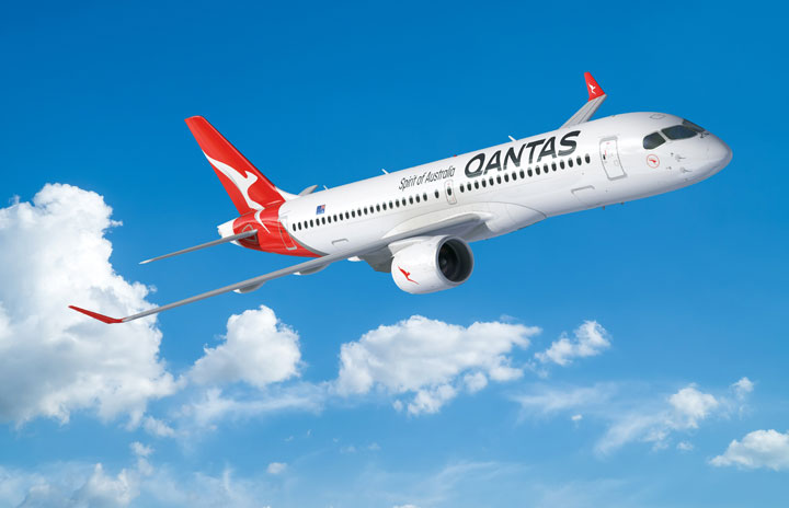カンタス航空、A220追加発注で確定29機 717置き換え