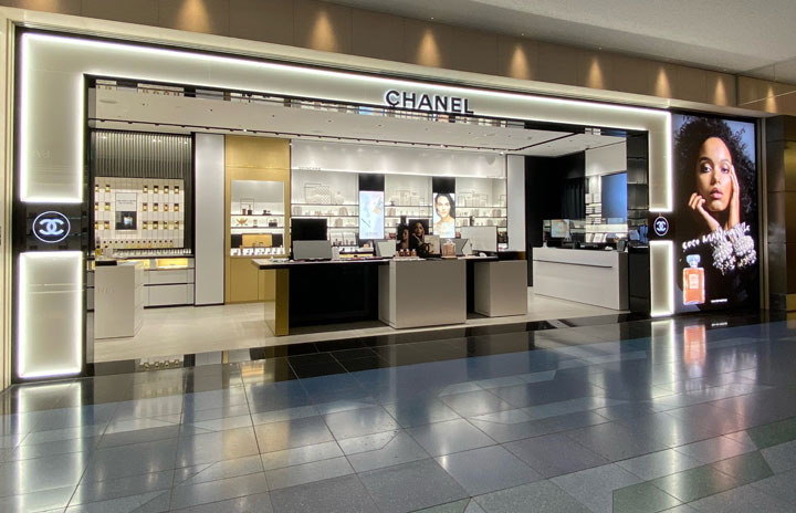 羽田3タミ、出国エリアにシャネルの化粧品店
