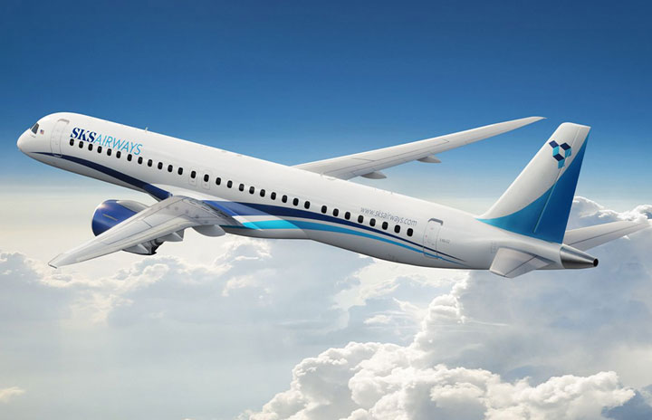 マレーシアのSKSエアウェイズ、E195-E2を10機導入 24年就航