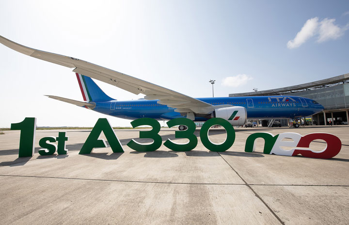伊ITAエアウェイズ、A330neo初受領 6月就航