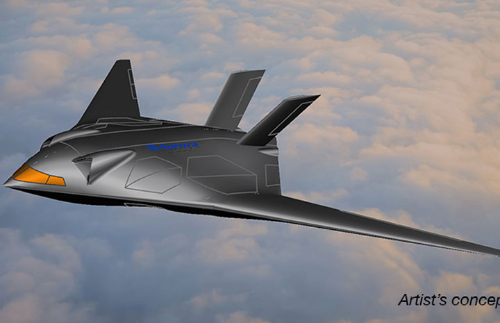 ボーイング系オーロラ、混合翼の高速VTOL機を設計へ SPRINT X-plane
