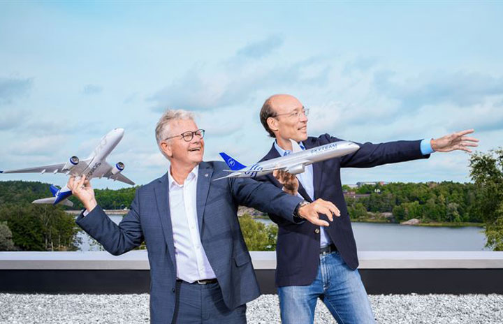 スカンジナビア航空、スカイチーム正式加盟