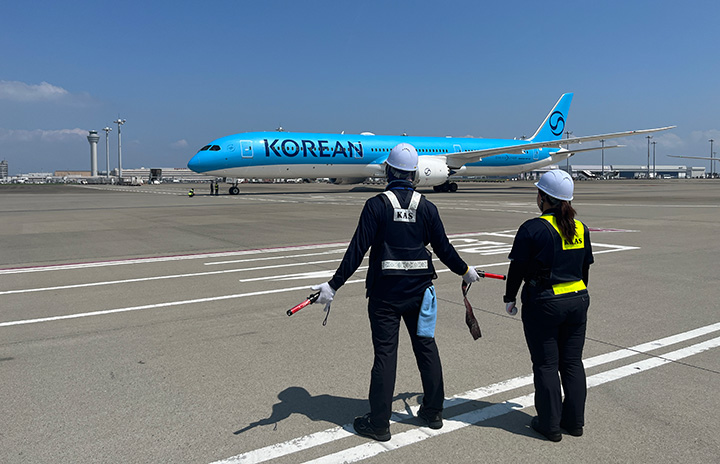 大韓航空系グラハン新会社、羽田でも業務開始 2空港目