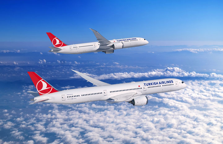 トルコ航空 Turkish Airlines ボーイング B737 MAX 8 ターキッシュ、787最大75機発注 737MAXも150機検討