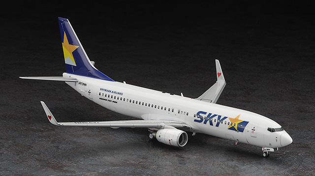 スカイマーク モデルプレーン BOEING 737-800 スカイマーク、737-800プラモ初の機内販売 11月のみ限定