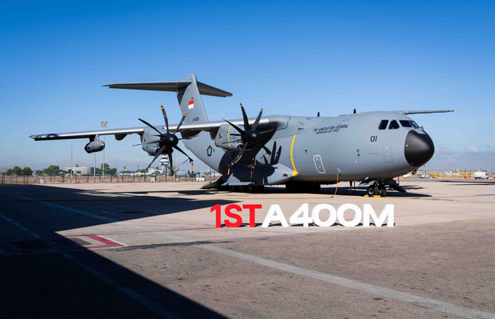 エアバス、インドネシアにA400M初納入