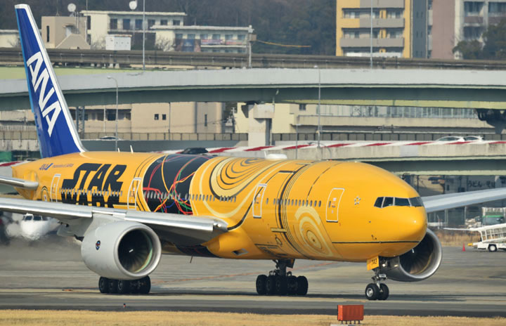 ANA、C-3POジェット1月2週まで 機材繰りで「たくあん」延命
