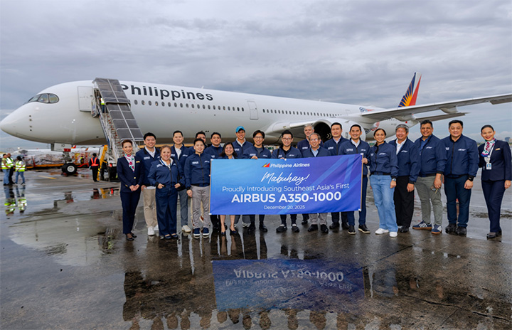 専売品　フィリピン航空 AIRBUS A350-900 1/200 JC Wings A350-900XWB フィジーエアウェイズ DQ-FAI With Stand 1/200