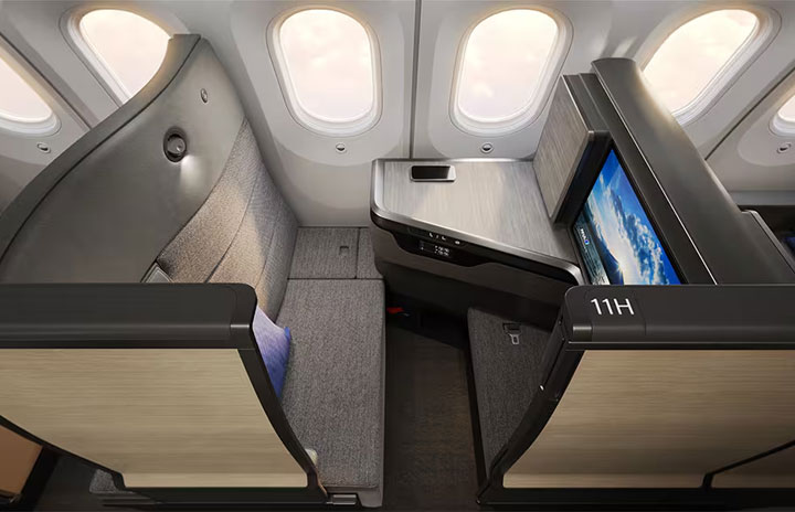 ANA、787個室ビジネス「THE Room FX」機内イメージ公開 新造3機と改修16機