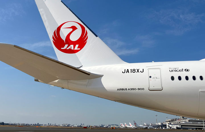 JAL A350-900、18号機の写真公開 羽田事故の代替機