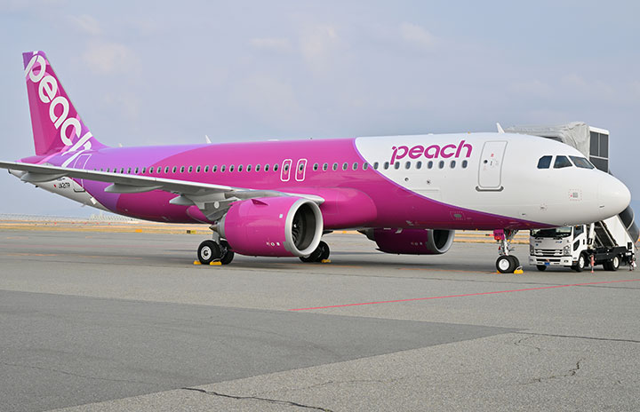 ピーチ、冬ダイヤ国際線を早期販売 関空－ソウルなど8路線