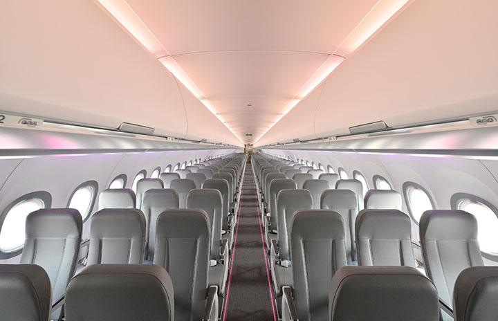 ピーチ、A320neo新仕様機4/1就航 USB Type-C充電、初便は関空－札幌