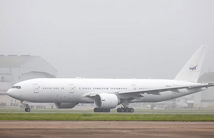 N577na 元JAL 777、NASA「空飛ぶ実験室」に 27年に初ミッション、DC-8後継