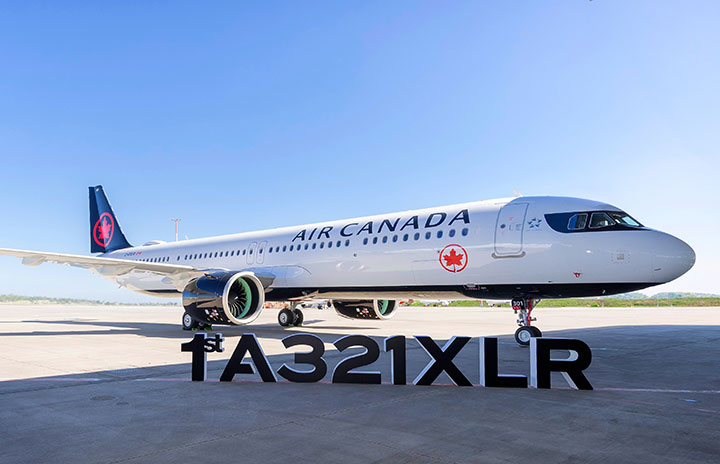 エア・カナダ、A321XLR初受領 フルフラットで大西洋横断