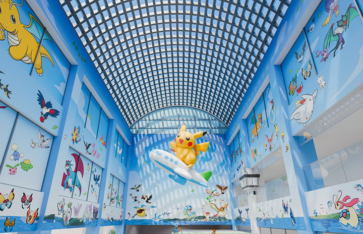 世界初のポケモン空港で新たな楽しみを
