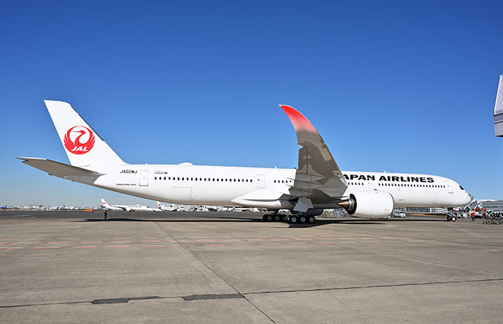 JAL A350-1000、2号機がレイキャビク出発 18日早朝に羽田帰着