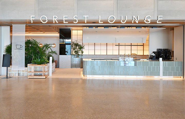 羽田1タミ北サテライトに「FOREST LOUNGE」開業 カフェ一体型カード