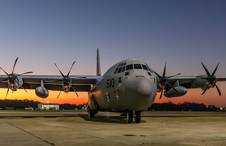 U.S. Navy C-130J-30 for strategic communications aircraft E-130J to be replaced by E-6B